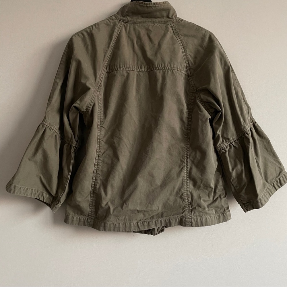 Banana Republic Military Bell Sleeve Jacket - Picture 7 of 11